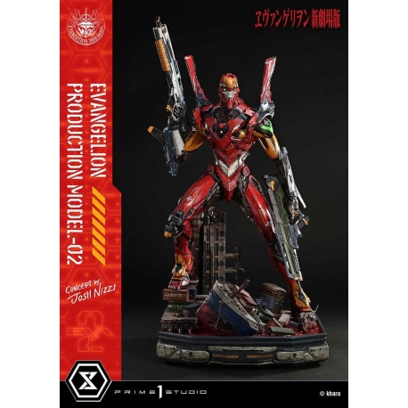 Rebuild of Evangelion Ultimate Diorama Masterline Series Statue Evangelion Production Model-02 (Concept By Josh Nizzi) 73 cm