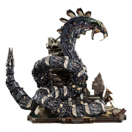 Horizon Forbidden West Estatua Ultimate Diorama Masterline Series Aloy vs. The Slitherfang 82 cm