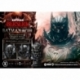 DC Comics Estatua Ultimate Premium Masterline Series 1/4 Batman (Comics) Batman: The Berserker Rage Mode DX Bonus Version 93 cm