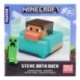 Minecraft pato del baño Steve 6 cm
