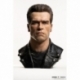 Terminator Replik 1/1 T-800 Model 101 Art Mask Painted Standard Version 46 cm