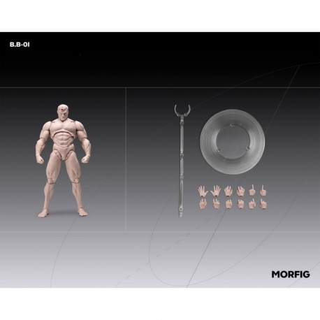 Inart Action Figure 1/12 Blank Male Body Skintone 17 cm