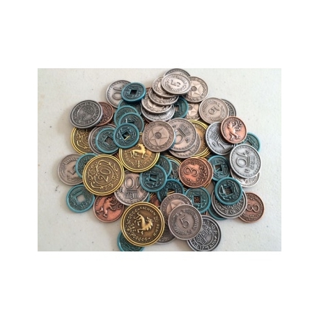 Scythe Metal Coins Inglés