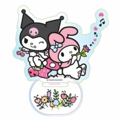 Sanrio Figura acrilico Kuromi & My Melody Holographic 6 cm