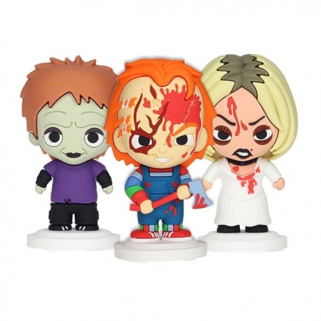 Chucky Pokis Rubber Minifigures 3-Pack 7 cm