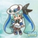 Character Vocal Series 01: Hatsune Miku Peluche Fuwa Petit Hatsune Miku Miku with you 2025 LL 45 cm