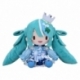 Character Vocal Series 01: Hatsune Miku Peluche Fuwa Petit Hatsune Miku LAWSON 50th Anniversary Special LIVE L 30 cm