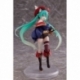 Hatsune Miku Estatua PVC Hatsune Miku Wonderland Puss in Boots 18 cm