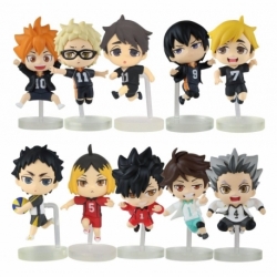 Haikyu!! Minifiguras Twinchees Hoppin' 5 cm Blind Pack Expositor (24)