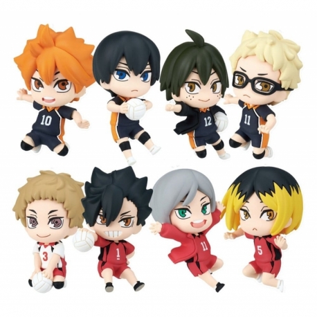Haikyu!! Twinchees Dangler Mini Figures Defofig! 5 cm Blind Pack Display (24)