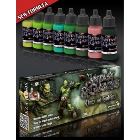 Orcs and Goblins Painting Set