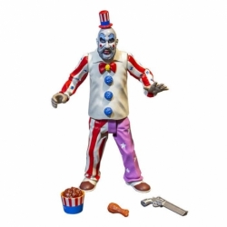 La casa de los 1000 Cadáveres Figura Finger Lickin' Pistol Whippin' Captain Spaulding 15 cm