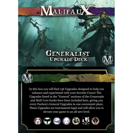 Malifaux 2E: Generalist Upgrade Deck