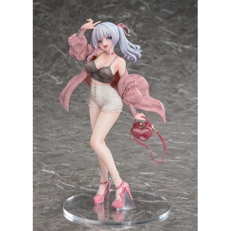 Original Character Estatua PVC 1/6 Shion Passion Pink Illustration by Michiking 27 cm