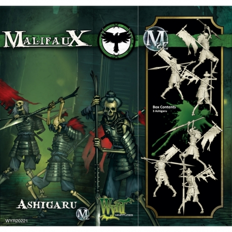Malifaux 2E: Resurrectionists - Ashigaru (3)