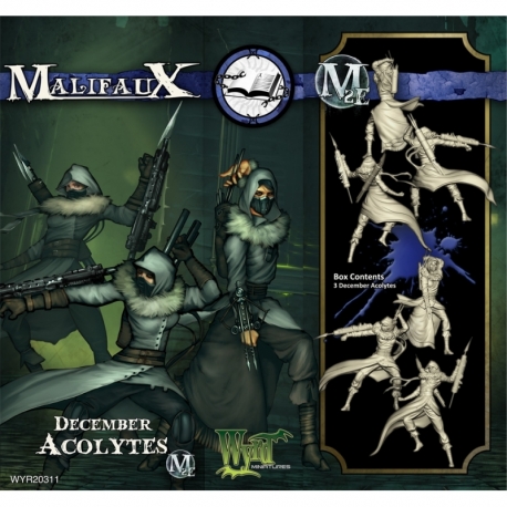 Malifaux 2E: Arcanists - December Acolytes (3)