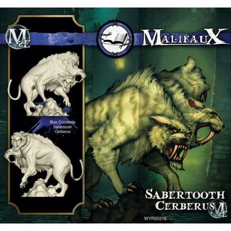 Malifaux 2E: Arcanists - Sabertooth Cerberus