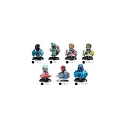 Star Wars Cabezón Cosbi Rider Bobble Hero 6 cm Cajas Sorpresa Expositor (6)