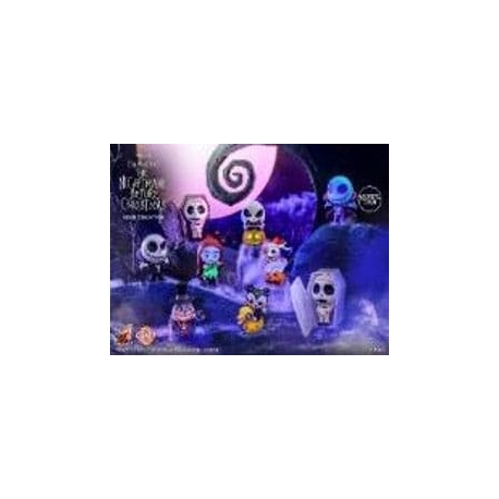 Nightmare Before Christmas Bobble Hero Cosbi Bobble-Head Series 2 8 cm Blind Box Display (8)