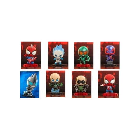 Spider-Man Figuras mini Cosbi 8 cm Cajas Sorpresa Expositor (8)