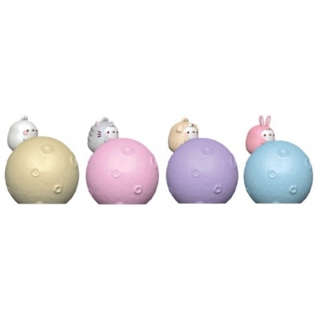 Molang Figuras mini Little Moon Light Series Hello Kitty and Friends 8 cm Expositor (12)