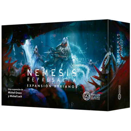Represalia Xyrianos expansion for Edge Entertainment's Nemesis board game.