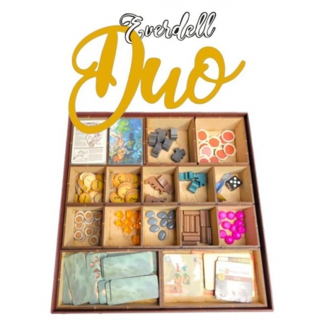 Insert compatible with EVERDELL DUO board game by Without Mess