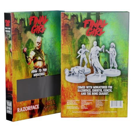 Final Girl Hell to Pay Miniatures from Van Ryder Games