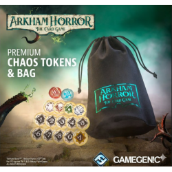 Arkham Horror: Fichas del Caos + Bolsa de Fichas