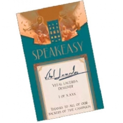 Speakeasy Edición Kickstarter - PRINTED Signature Decal board game from Maldito Games