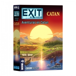 Exit: Adventures in Catan board game from Devir (Spanish)