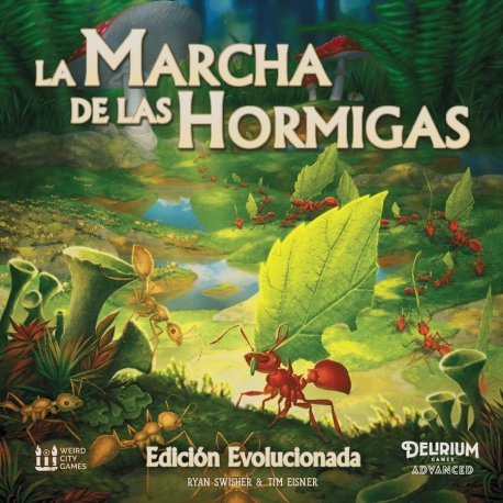 Juego de mesa La Marcha de las Hormigas de Delirium Games