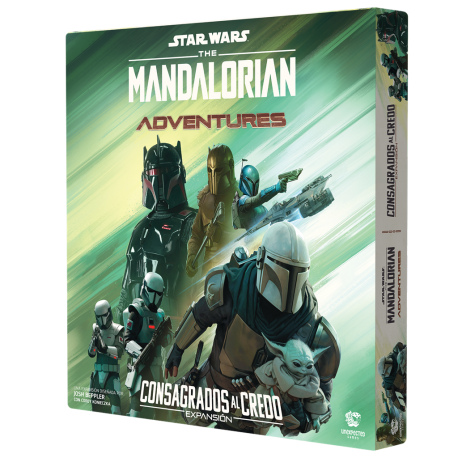 The Mandalorian Adventures: Blessed to the Creed expansion from Unexpected Games (Spanish)