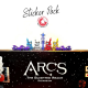 Arcs – The blighted reach expansion sticker set from MeepleStickers