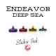 Endeavor : Deep sea sticker set from MeepleStickers