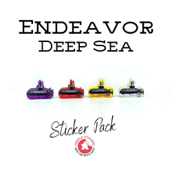 Endeavor : Deep sea sticker set from MeepleStickers