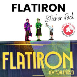 Flatiron sticker set from MeepleStickers