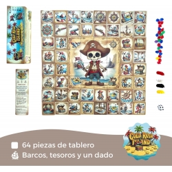 Juego de mesa Gold Rush Island de Lailus