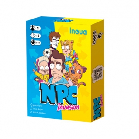 NPC Invasion card game from Inoua Games (Spanish)