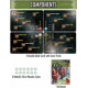 Game Pulp Invasion X4 Galactic Map from ALBAN VIARD STUDIO GAMES