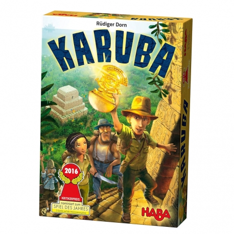 After a long boat trip, the treasure hunters have reached the island of Karuba and can go on the hunt for hidden treasures. 
