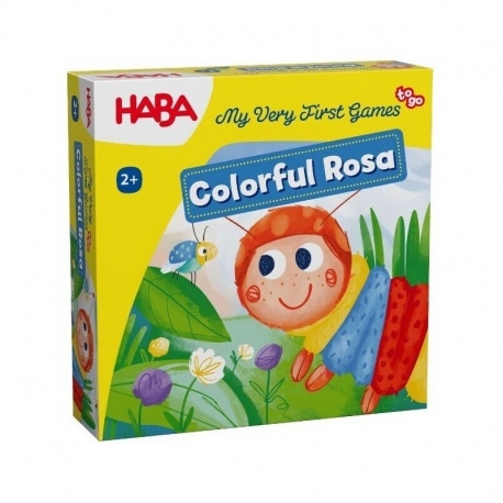 My Very First Games To Go: Colorful Rosa board game from HABA (Spanish)