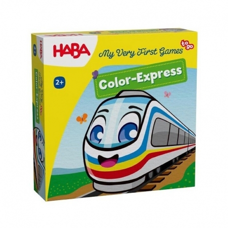 My Very First Games To Go: Colorful Express board game from HABA (Spanish)