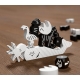Juego de mesa Animal Sobre Animal - Edición Blanco y Negro de HABA