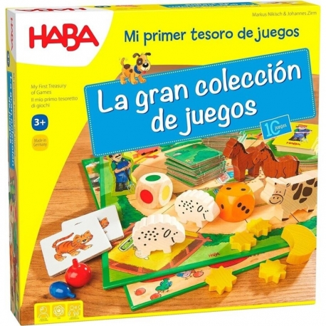 My First Treasure of Games board game. The great collection of games from HABA. (Spanish)