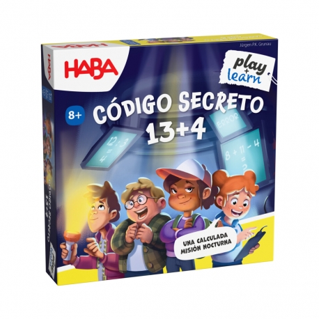 Educational board game Secret Code 13 + 4 of Haba