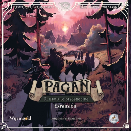 Pagan: Journey into the Unknown expansion from Maldito Games (Spanish)