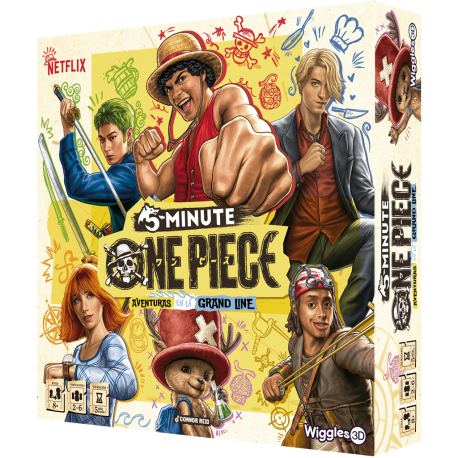 3D Wiggles 5 Minute One Piece board game
