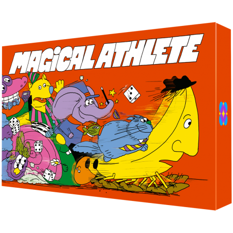 Magical Athlete Racing Board Game (Spanish) by CMYK