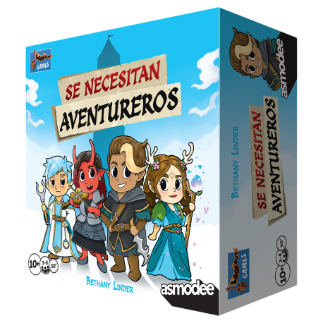 Adventurers Needed board game from Lookout Games and Asmodee